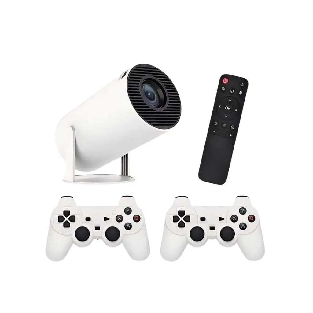 Projector + 2 Game Controllers