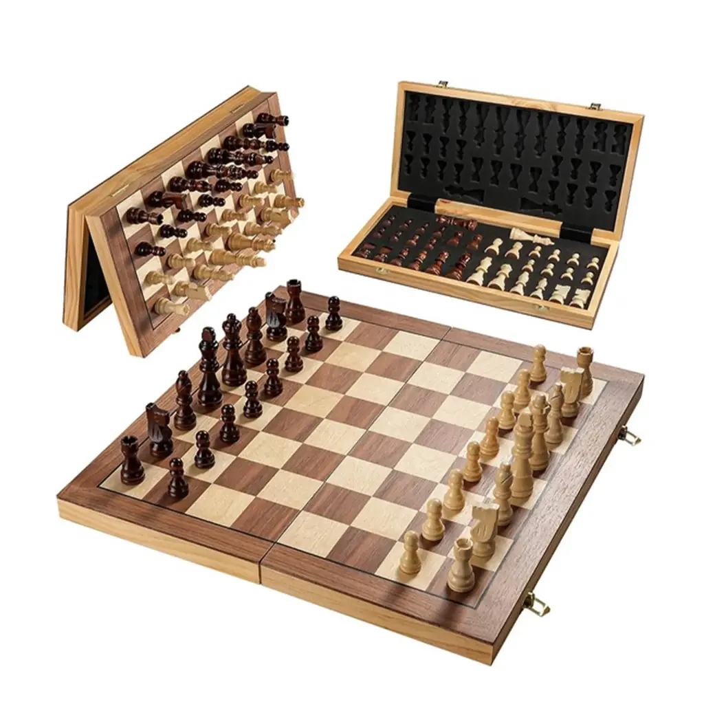 Portable Magnetic Chess Set