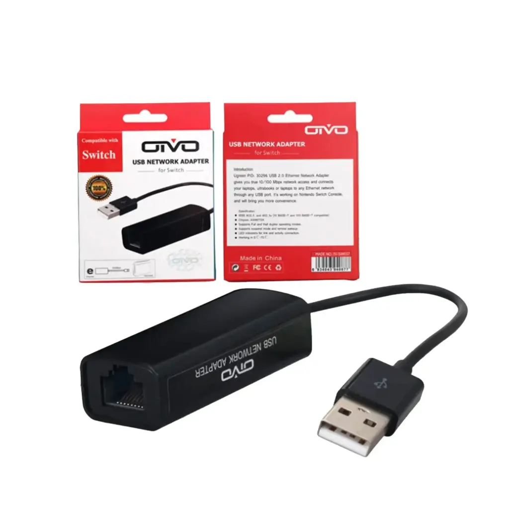 OVIO USB Network Adapter For Nintendo Switch