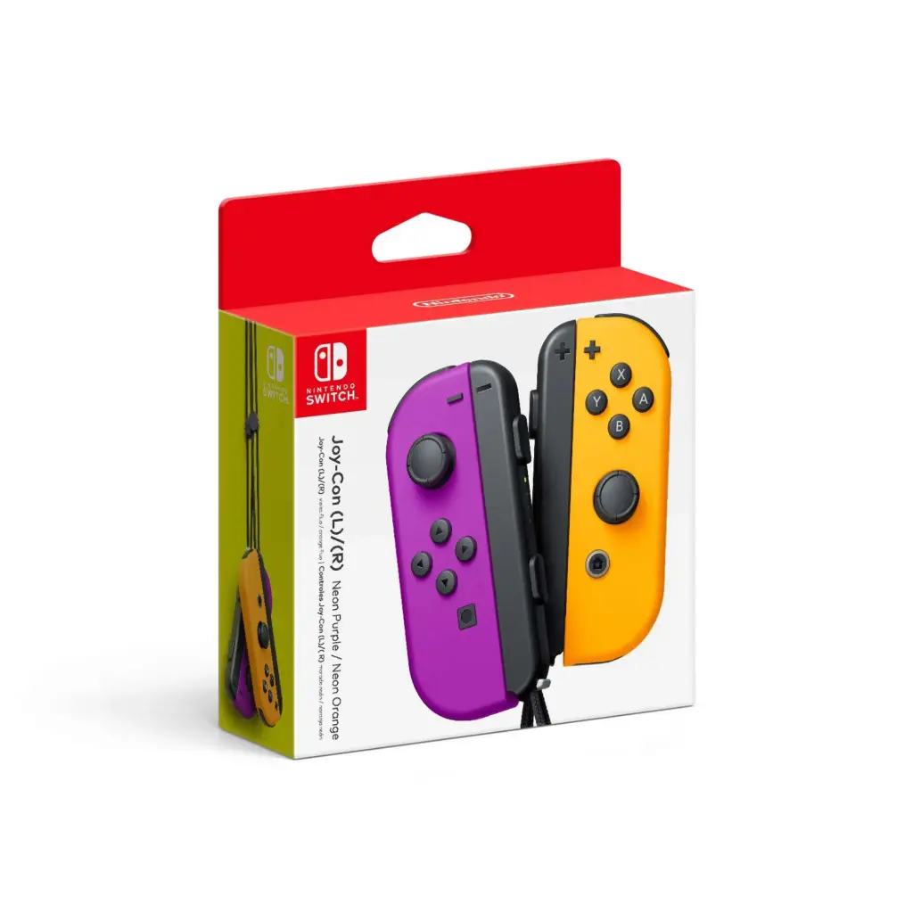 Nintendo Switch Joy-Con (Purple Orange)
