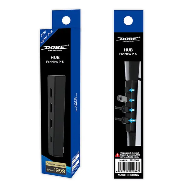 Dobe USB Hub for Slim PS5 Console
