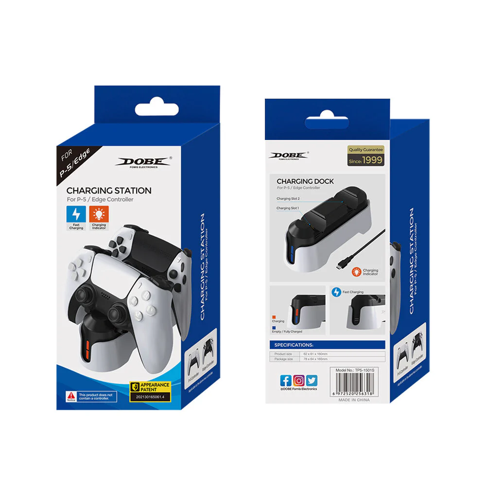 Dobe Charging Station for PS5 & Edge Controllers