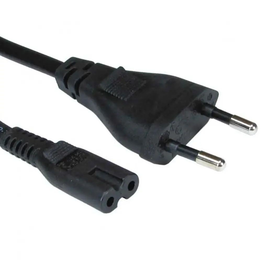 Universal 2-Pin Power Cable: Premium Replacement for PS4 & PS5 Consoles