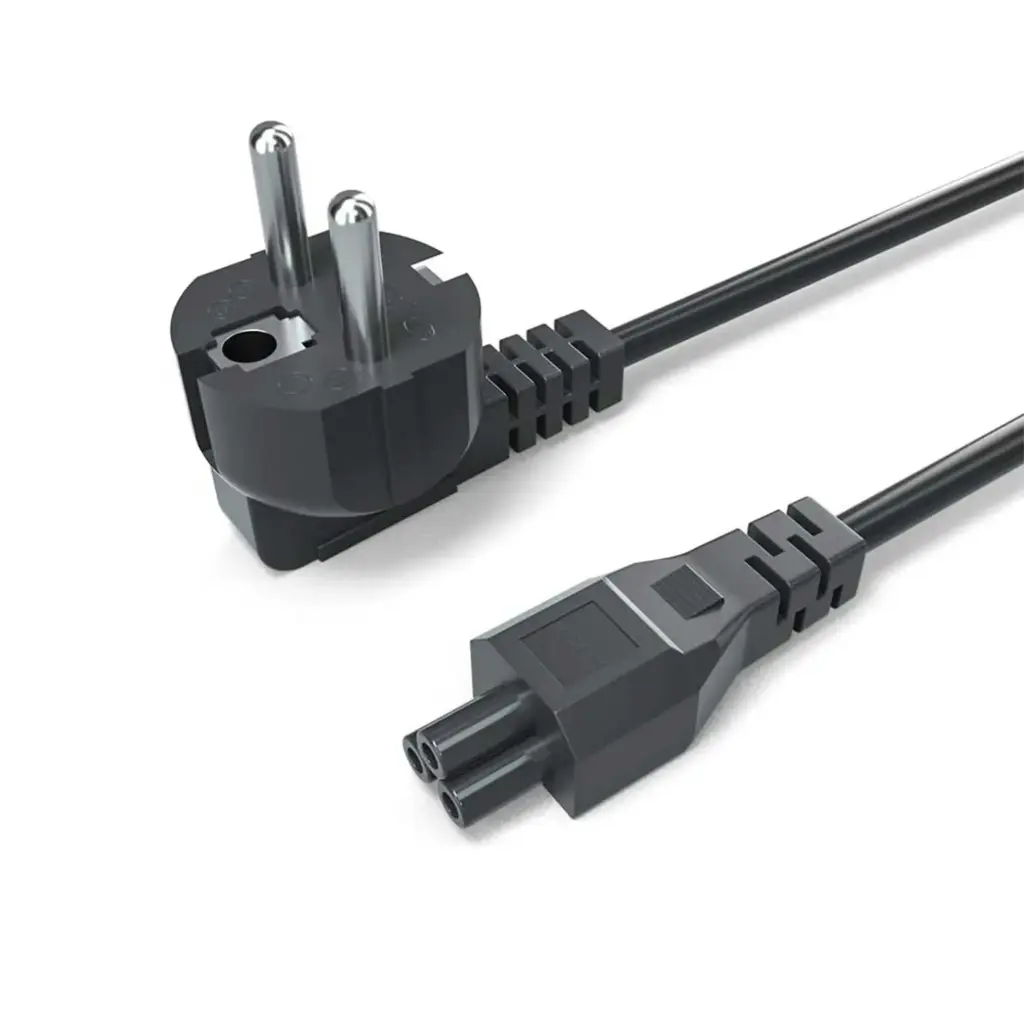 Laptop Power Cable (3-Pin, 1.5m)
