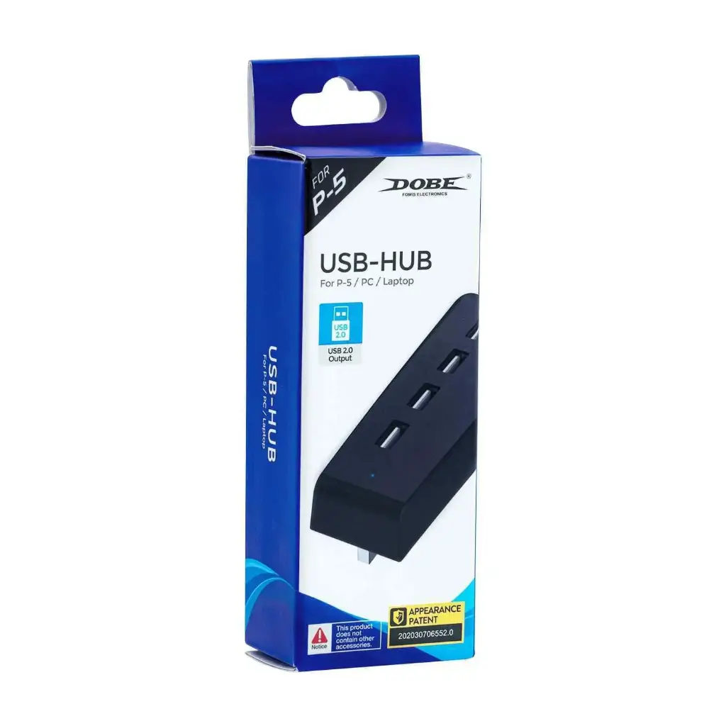Dobe USB Hub for Fat PS5 Console