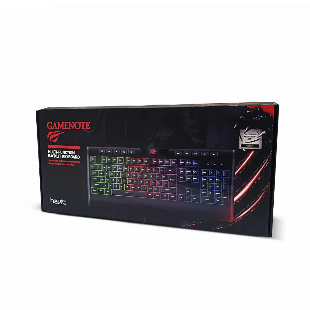 HAVIT Gamenote KB487L Multi-Function Backlit Keyboard