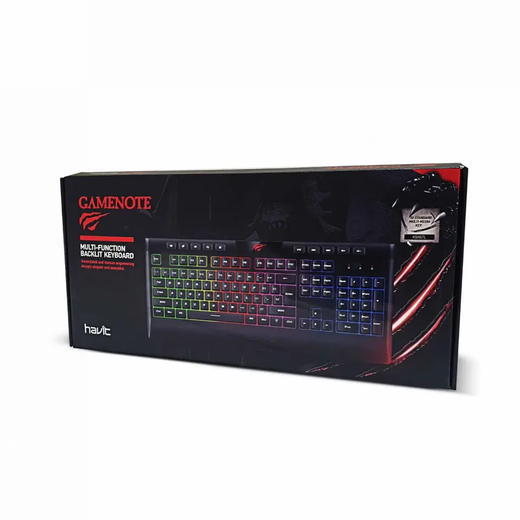 Havit Gaming Keyboard Multi-Function RGB KB487L