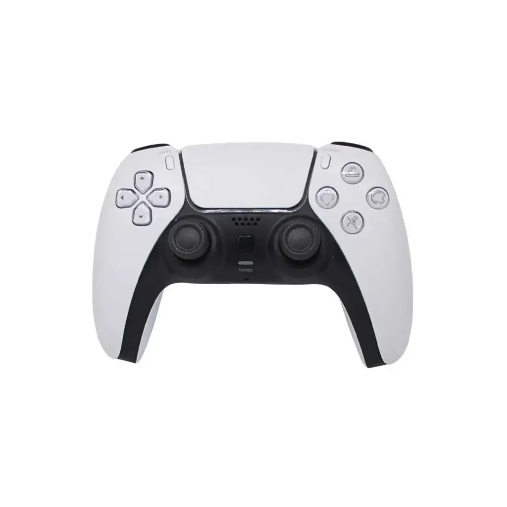 White PS4 Controller with USB-C Cable