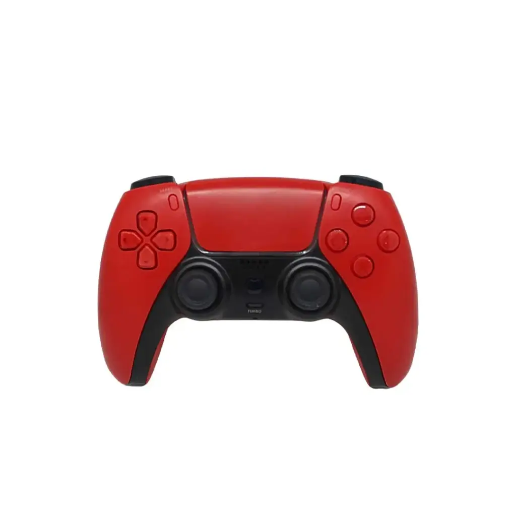 Red PS4 Controller with USB-C Cable