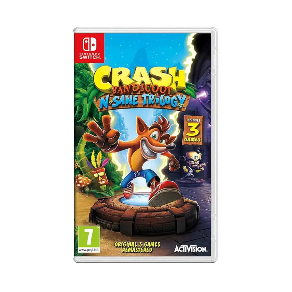 Crash Bandicoot N. Sane Trilogy for Nintendo Switch (NS)