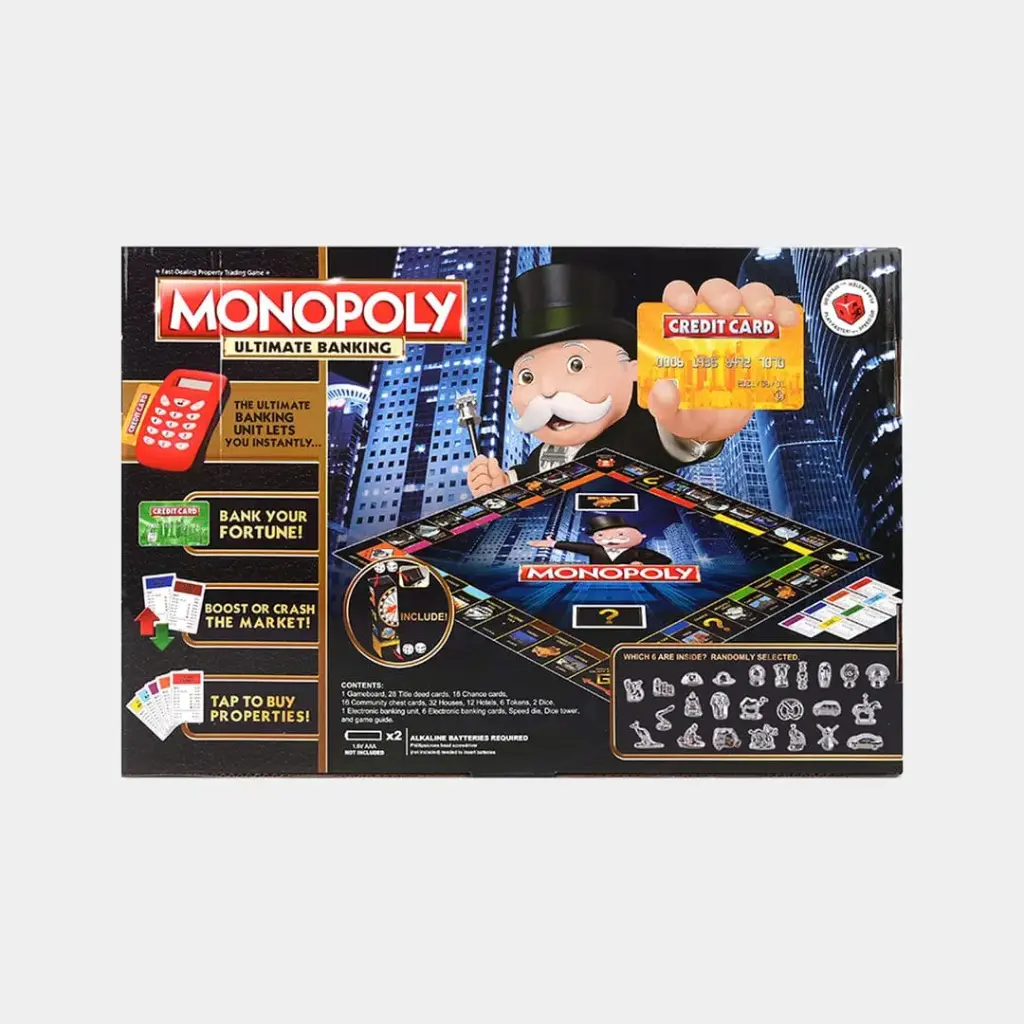 Monopoly Credit Card Ultimate Banking 