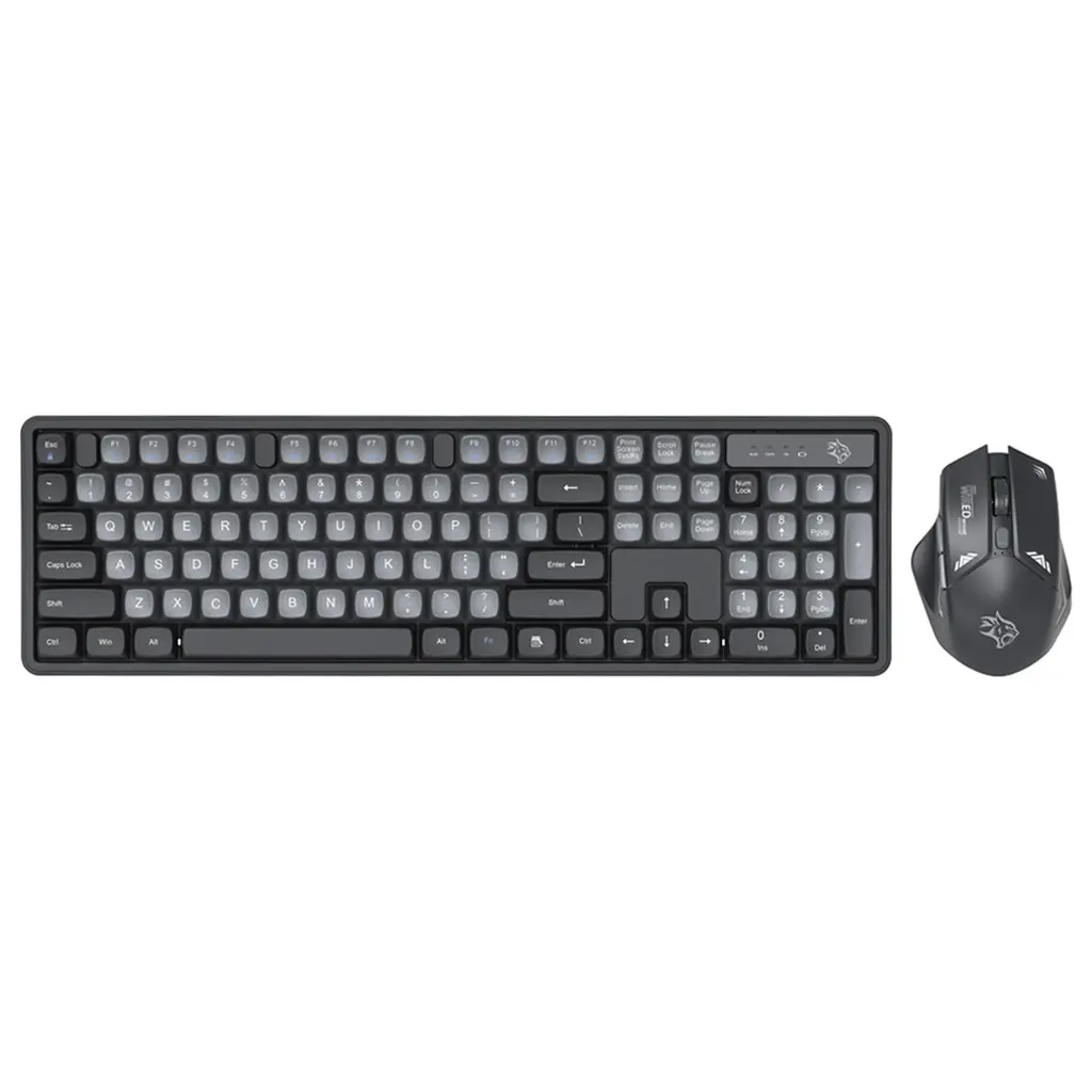 Porodo Gaming Wireless Keyboard & Mouse Set PDX225