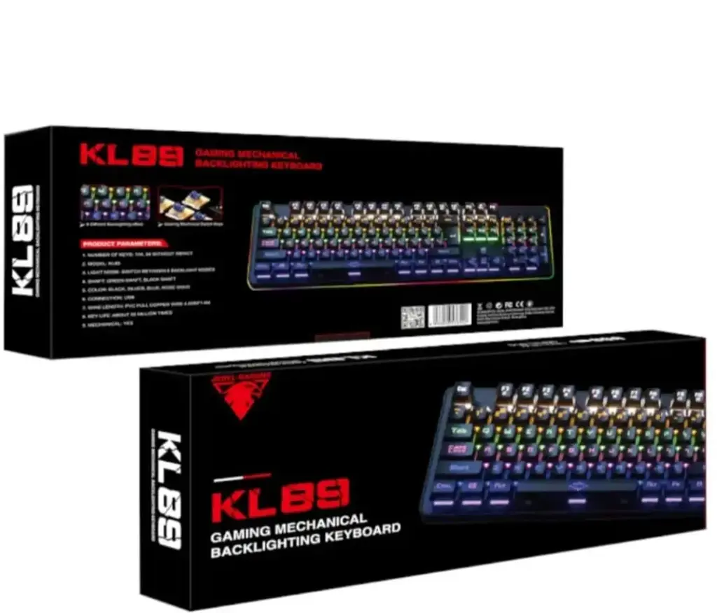Gaming Mechanical Backlighting Keyboard KL-89