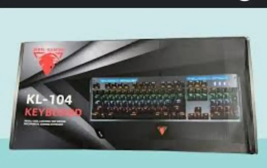 Gaming Mechanical Backlighting Keyboard KL-104