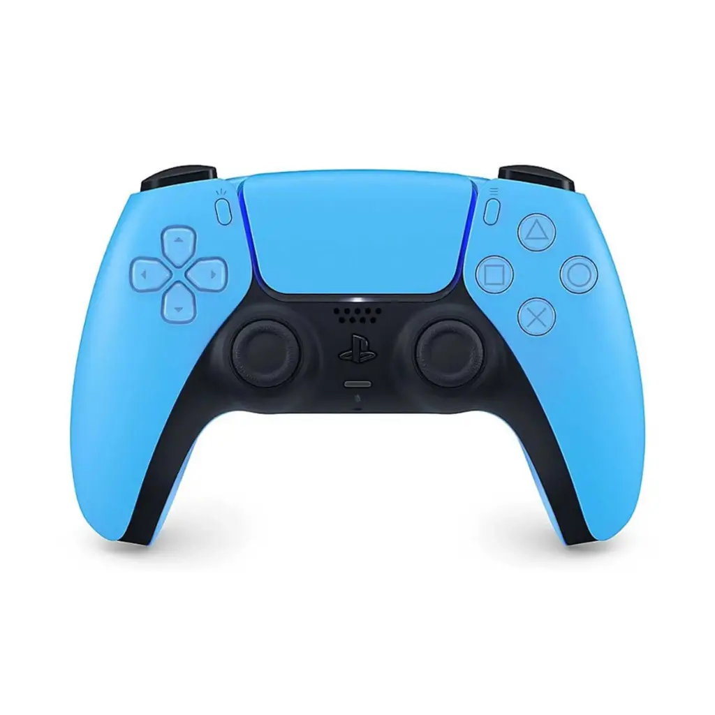 Wireless Blue Controller for PS4 with USB-C Cable