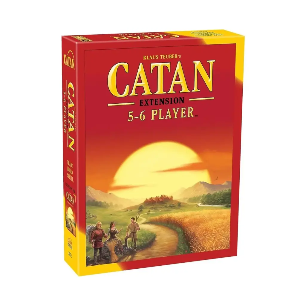 CATAN 5–6 Player Extension – Expand the Classic Strategy Board Game for Larger Groups