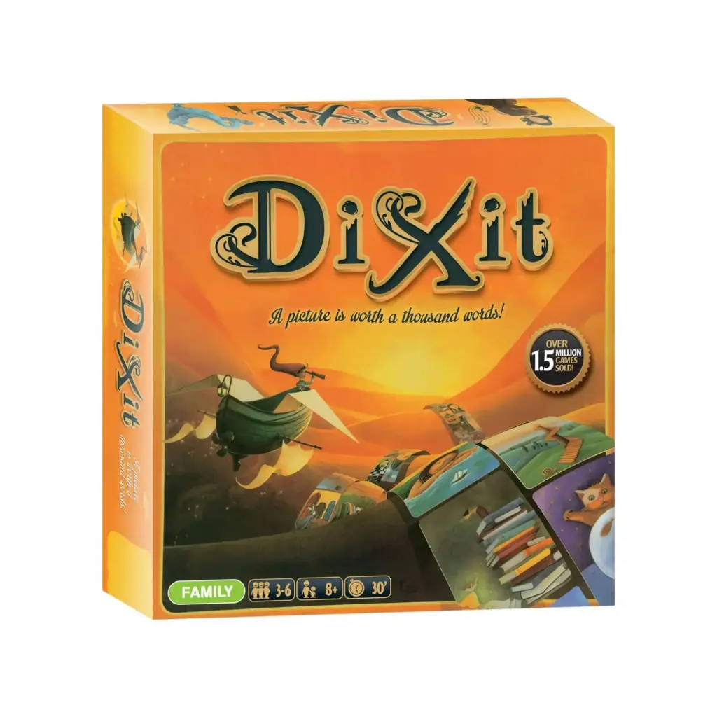 Dixit Original Family Board Game – Creative Storytelling Game for 3–6 Players | Ages 8+