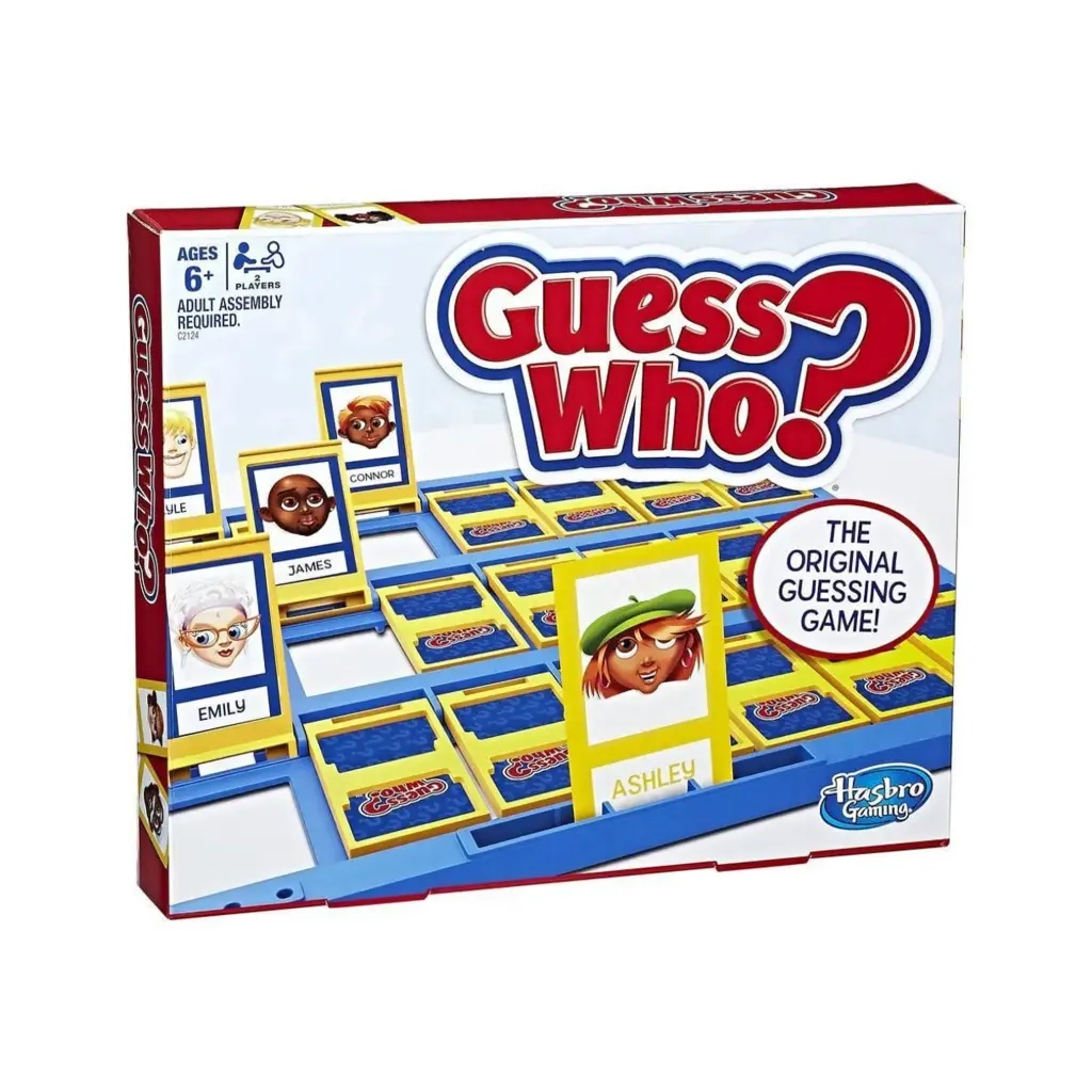 Guess Who? The Original Guessing Game – Classic 2-Player Family Board Game | Ages 6+