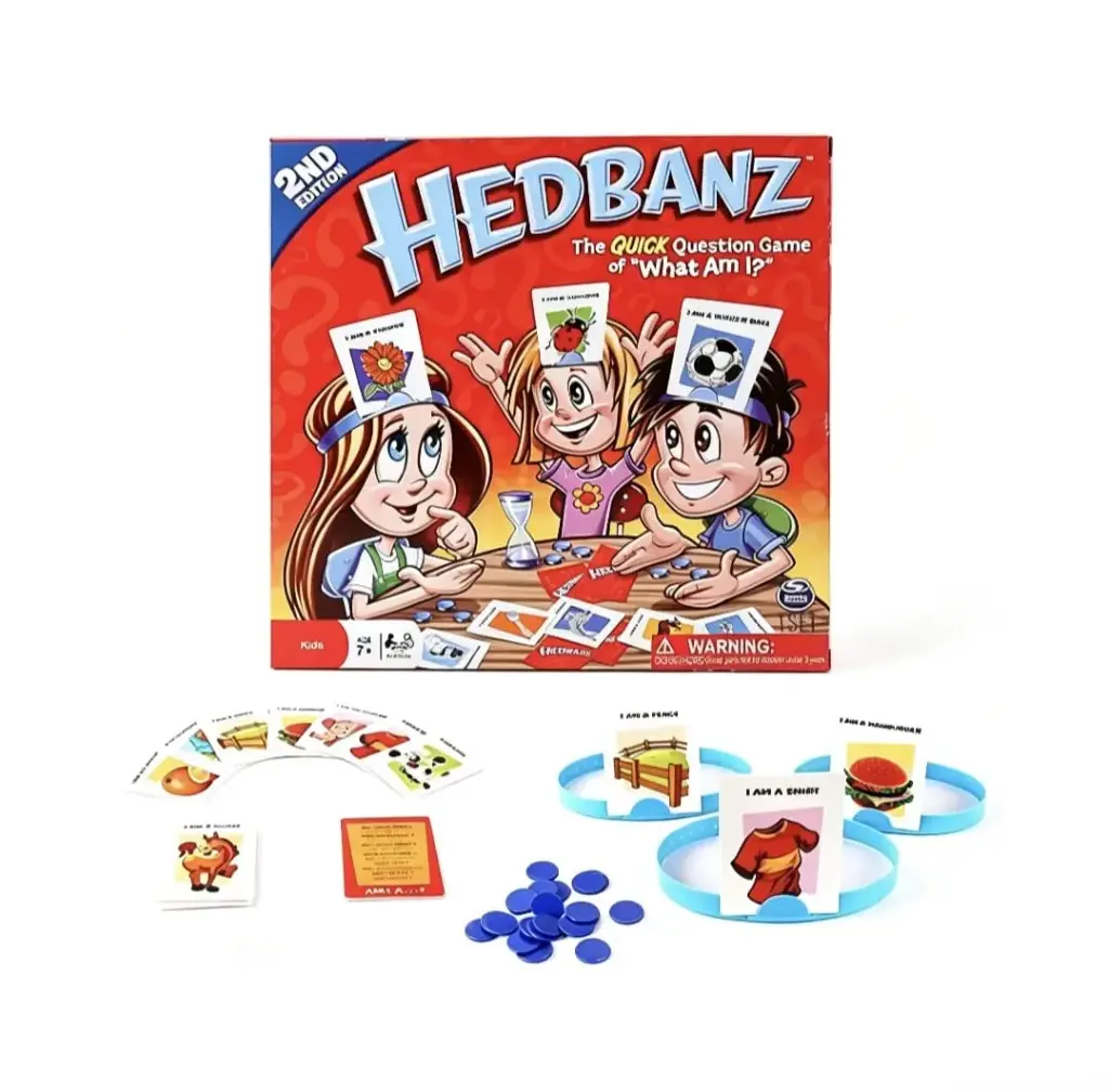Hedbanz The Quick Question Game of What Am