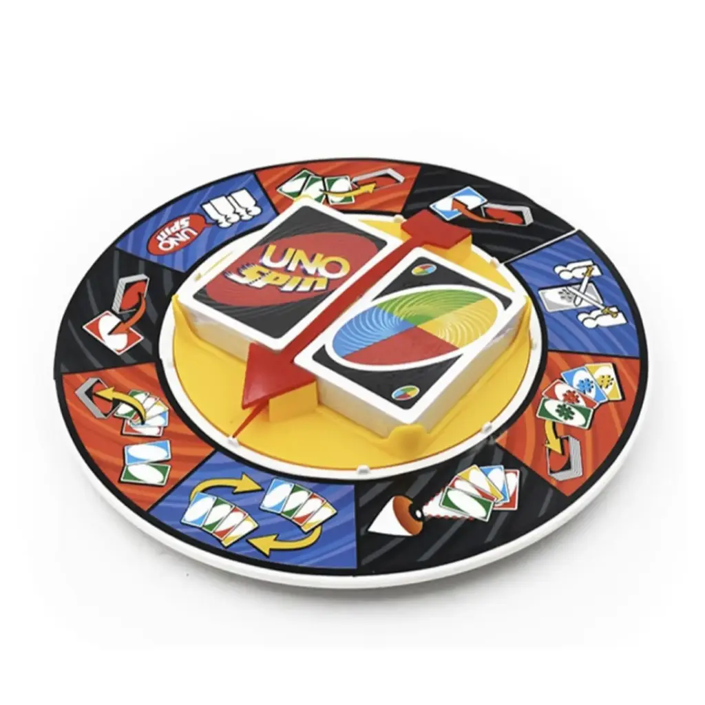UNO Spin Card Game – Classic UNO with Exciting Spinner Action
