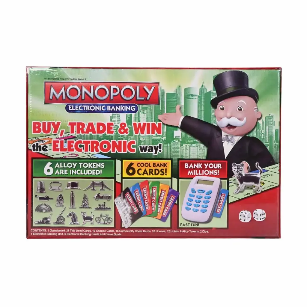 Monopoly Electronic Banking Buy Trade& Win the Electronic way