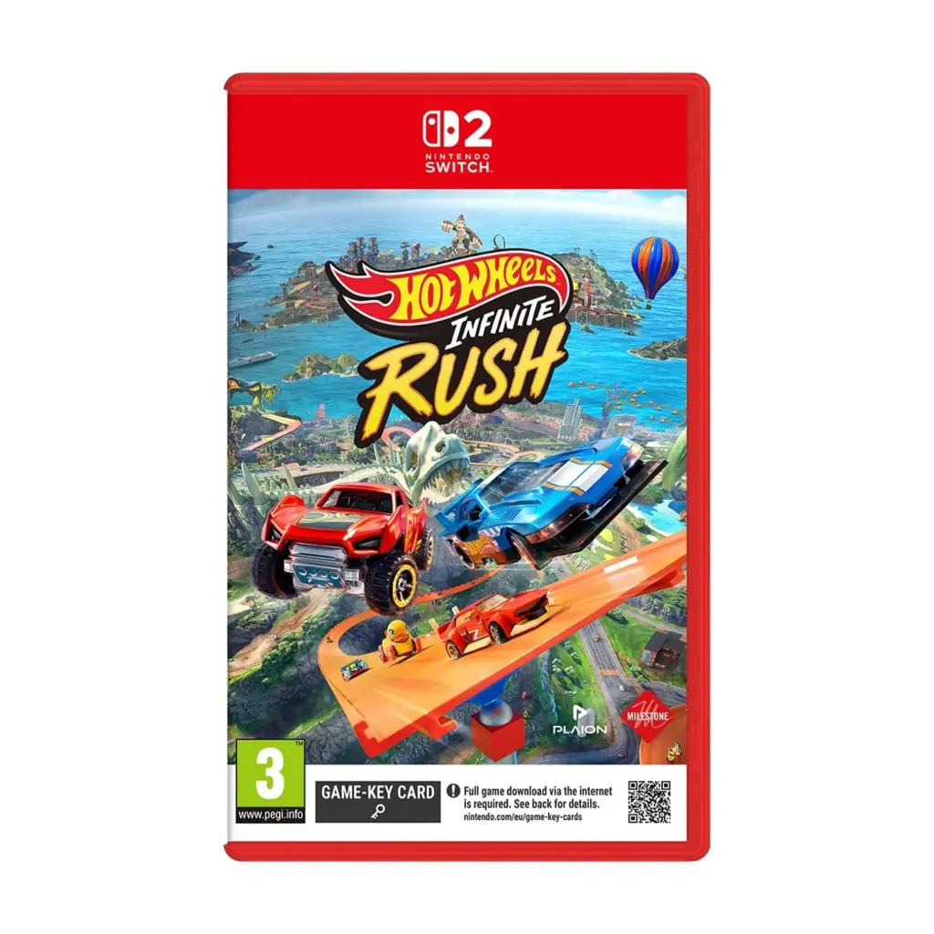 Hot Wheels Infinite Rush – Nintendo Switch 2 (NS2) Game-Key Card | Racing & Stunt Game