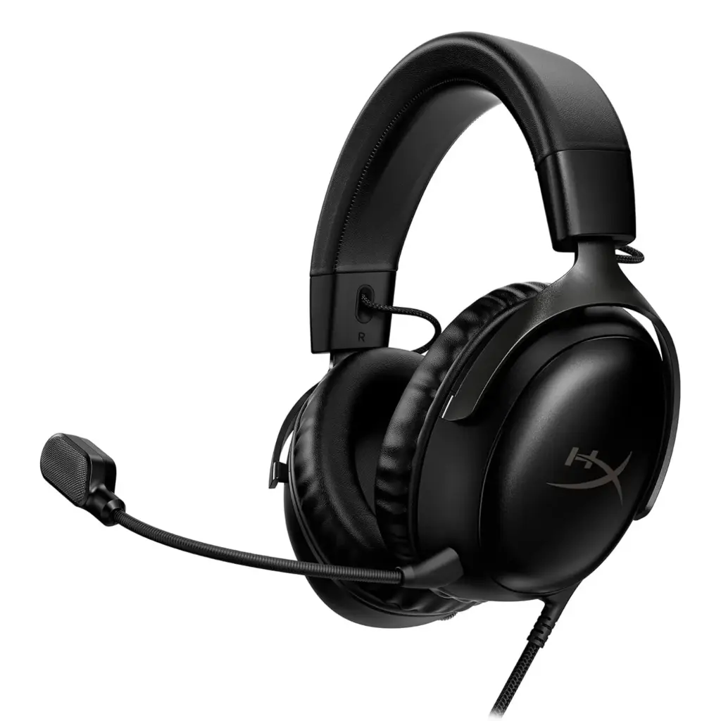 HyperX Cloud III Wired Gaming Headset with DTS Headphone:X – 53mm Drivers, Ultra-Clear Microphone & Memory Foam Comfort