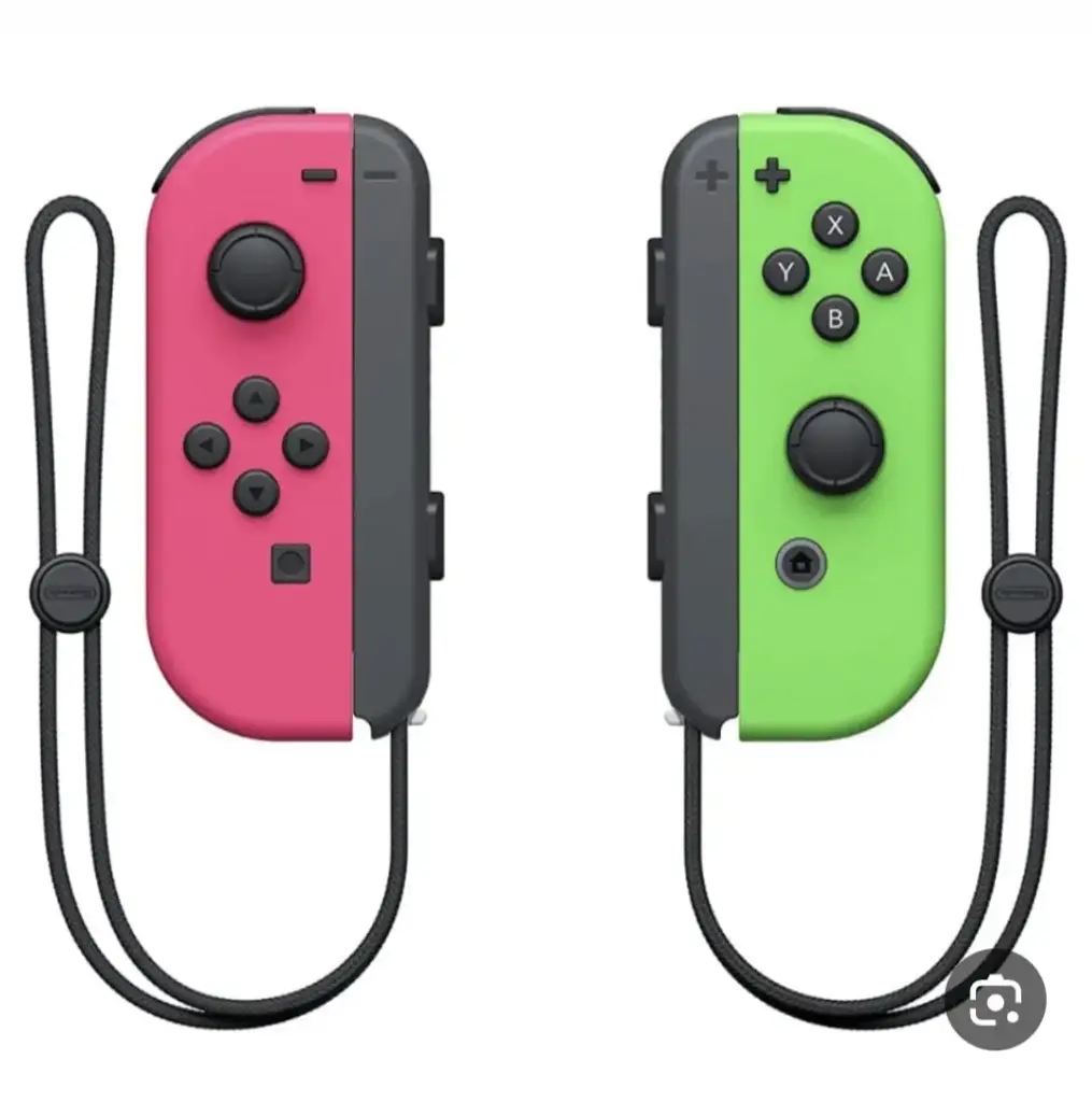 Nintendo Switch Joy-Con Style Controller Set – COPY / Non-Original Compatible Controllers with Wrist Straps
