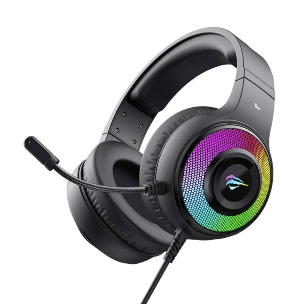 Havit H2042d 3.5mm RGB Gaming Headset with Microphone – Over-Ear Wired Gaming Headphones