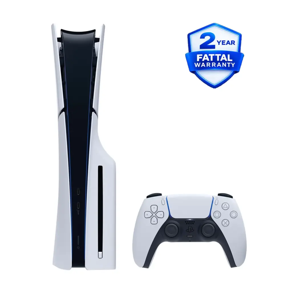 PlayStation 5 Slim Disc Edition – PS5 Console with 2-Year Fattal Warranty