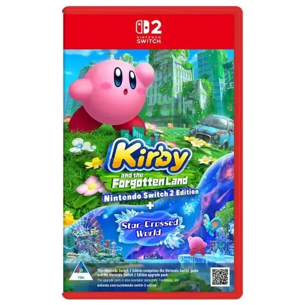 Kirby and the Forgotten Land + Star-Crossed World Nintendo Switch 2 Edition Adventure Video Game
