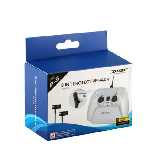 DOBE Kit 8 in 1 Protective Pack for PS5