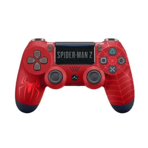 Spider-Man 2 Limited Edition Wireless Controller for PS4 – Heroic Red & Symbiote Black