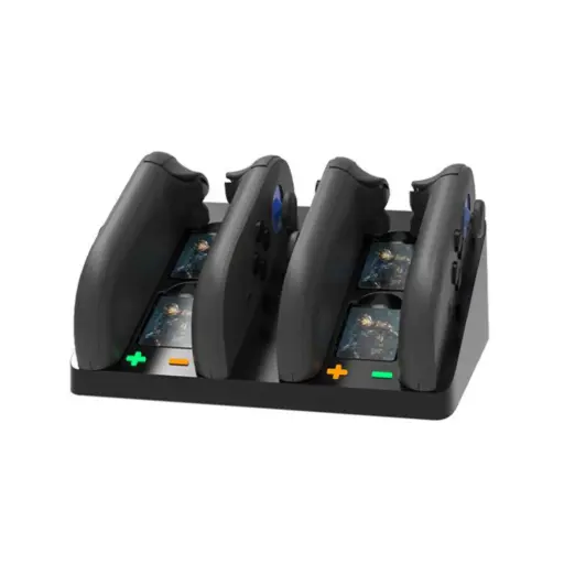4-Port Joy-Con Charging Station for Nintendo Switch 2 (NS2) with RGB LED