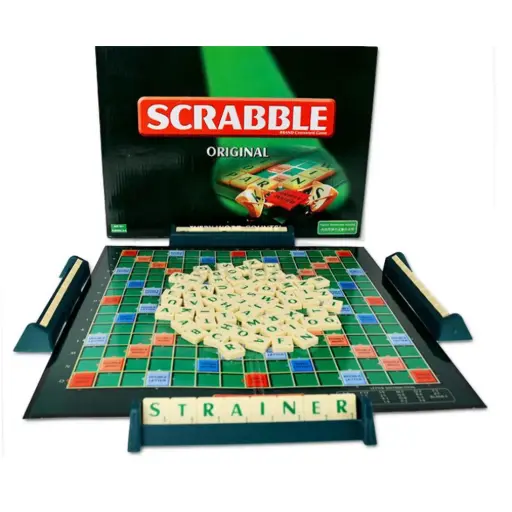 [syp...] Scrabble Original Board Game – Classic Word Game for 2–4 Players | Ages 10+