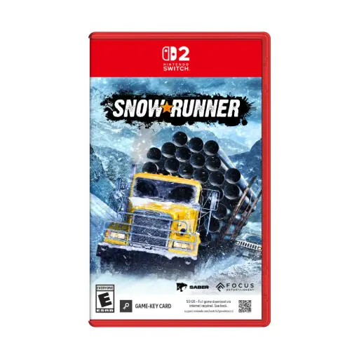 Snow Runner – Nintendo Switch 2 (NS2) Game-Key Card | Off-Road Truck Simulation & 4-Player Co-Op